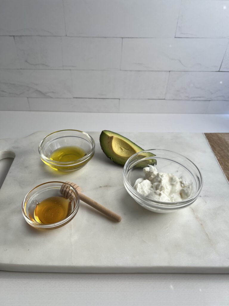 avocado olive oil mask 