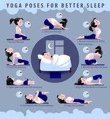  poses for better sleep 