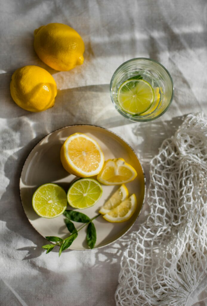  water with lemon for hydration 
